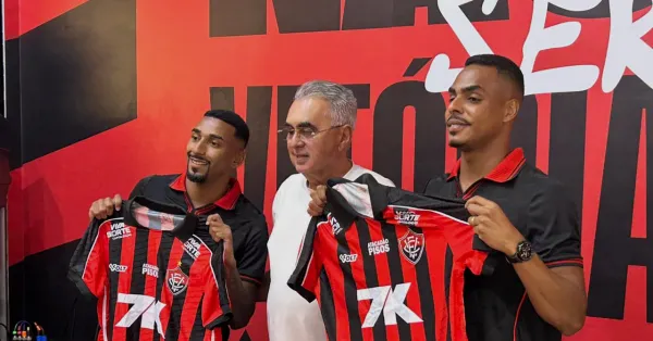 Vitória: Mateus Silva e Caíque São Apresentados Oficialmente para a Temporada 2026