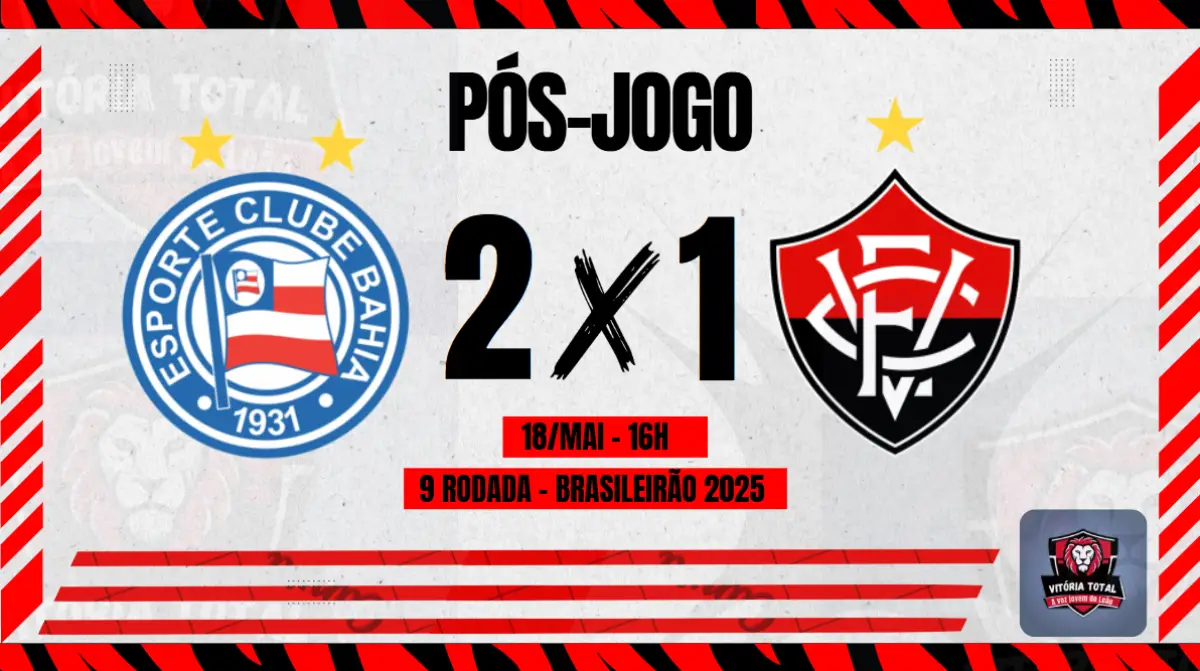 Pós-Jogo: Bahia x Vitoria - Vitoria Total : <div class="flex justify-center"><iframe width="100%" height="400" src="https://www.youtube.com/embed/PprjL_pB8w0" frameborder="0" allowfullscreen></iframe></div>